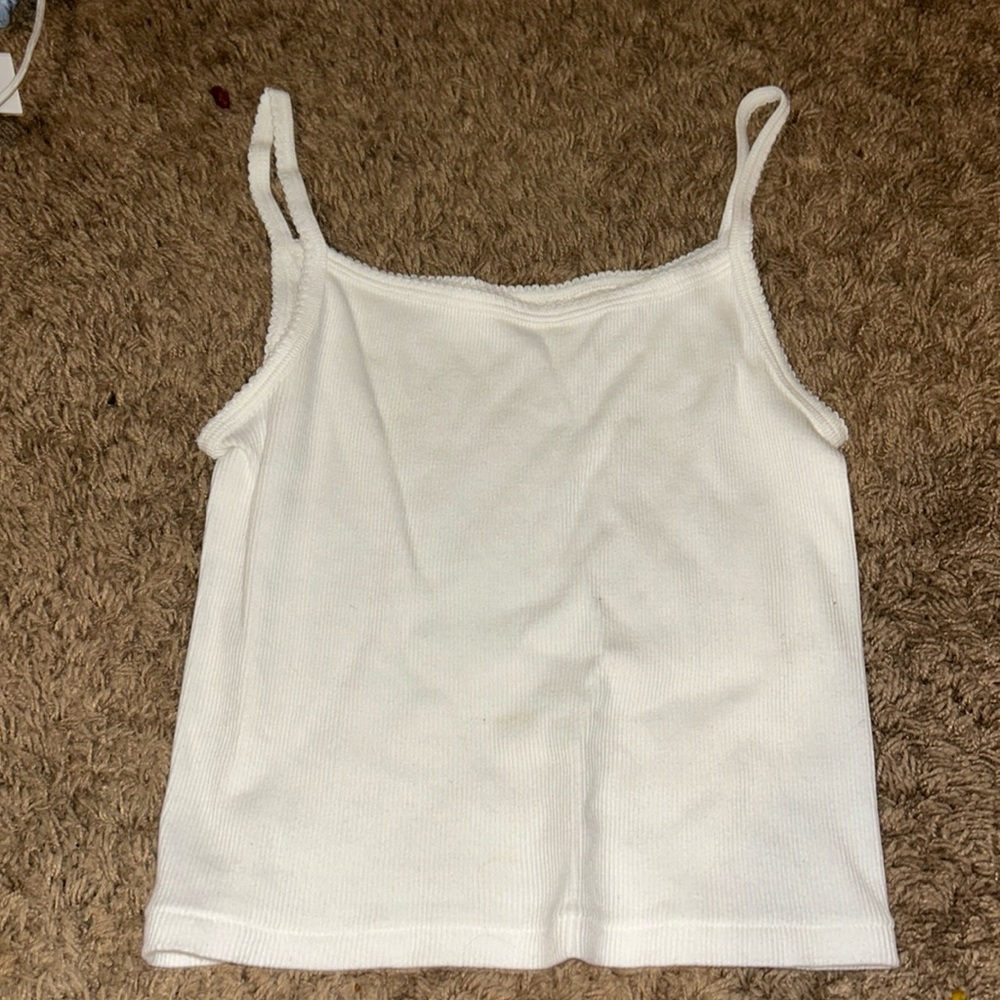 John halt brandy melville white tank